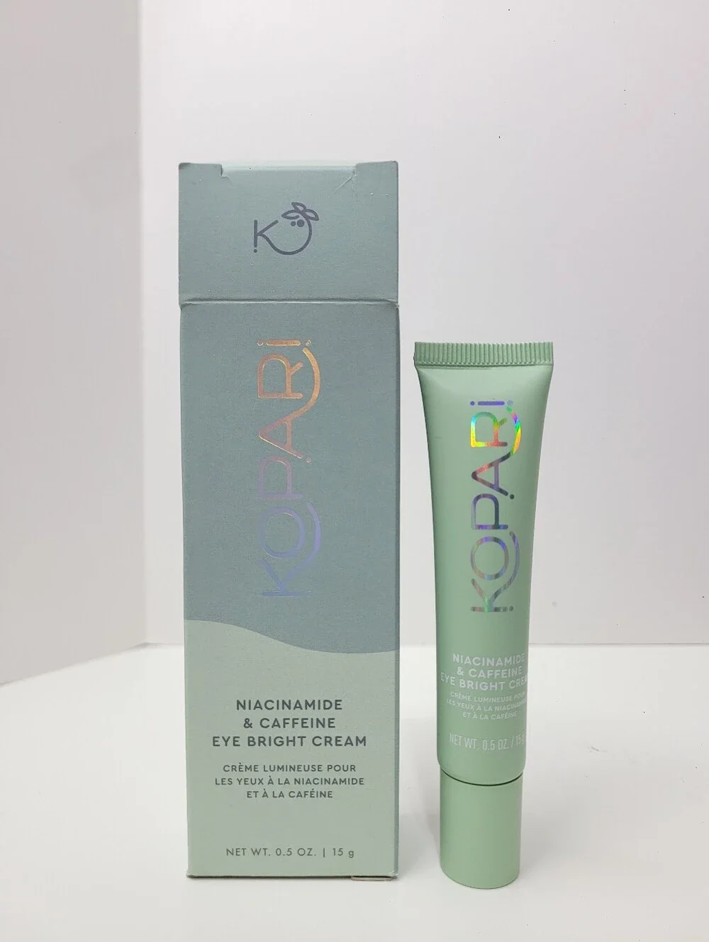 Kopari Niacinamide & Caffeine Eye Bright Cream - Mint Green